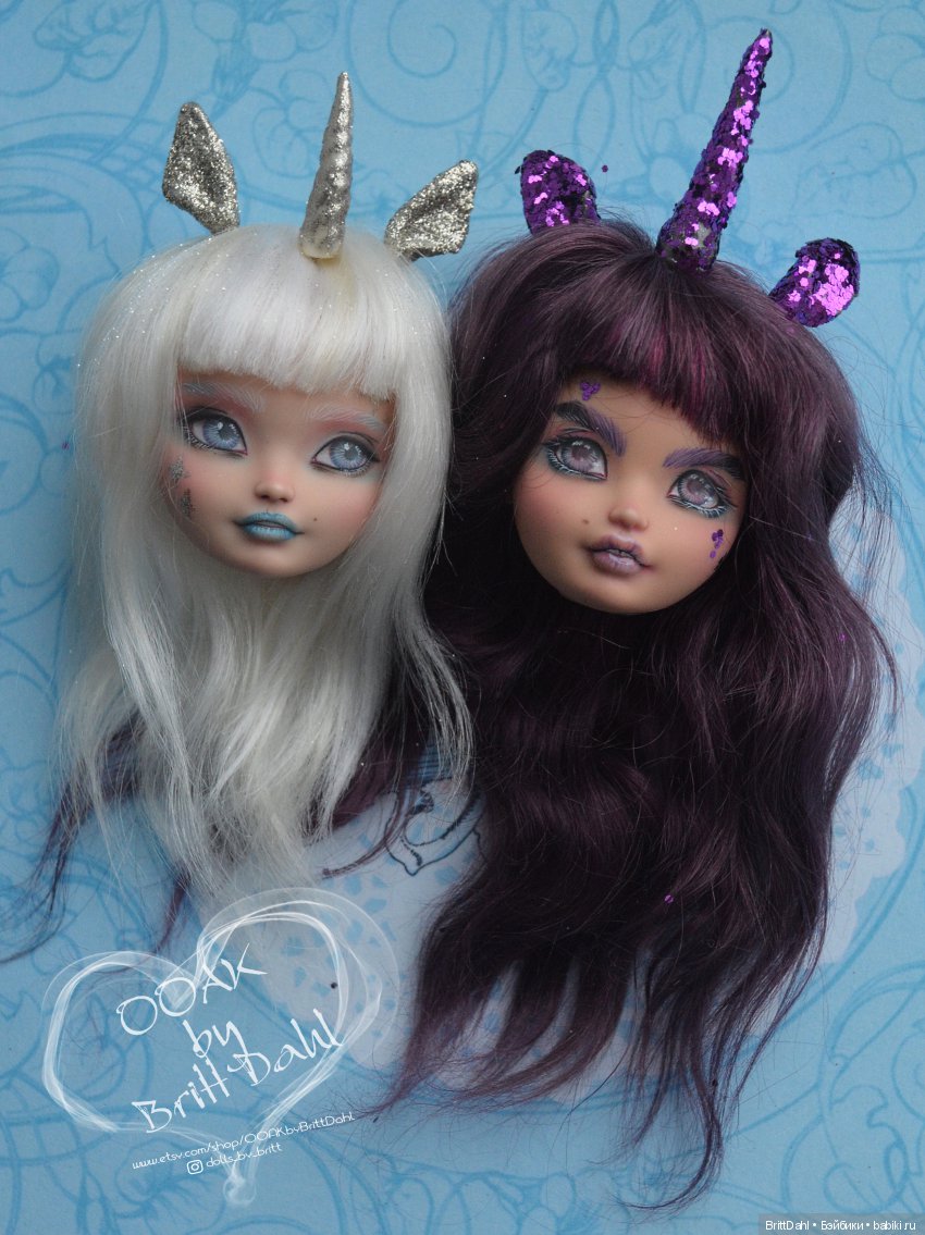 ООАК Ever After High Блестящие единороги