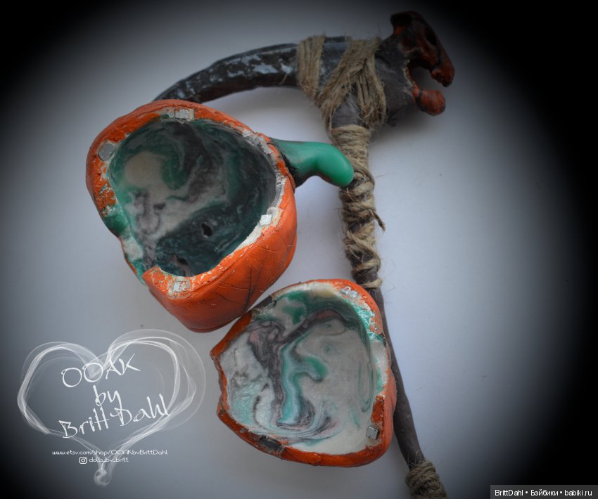 ООАК Хэллоуинская тыква — ООАК и репейнт игровых кукол: Bratz