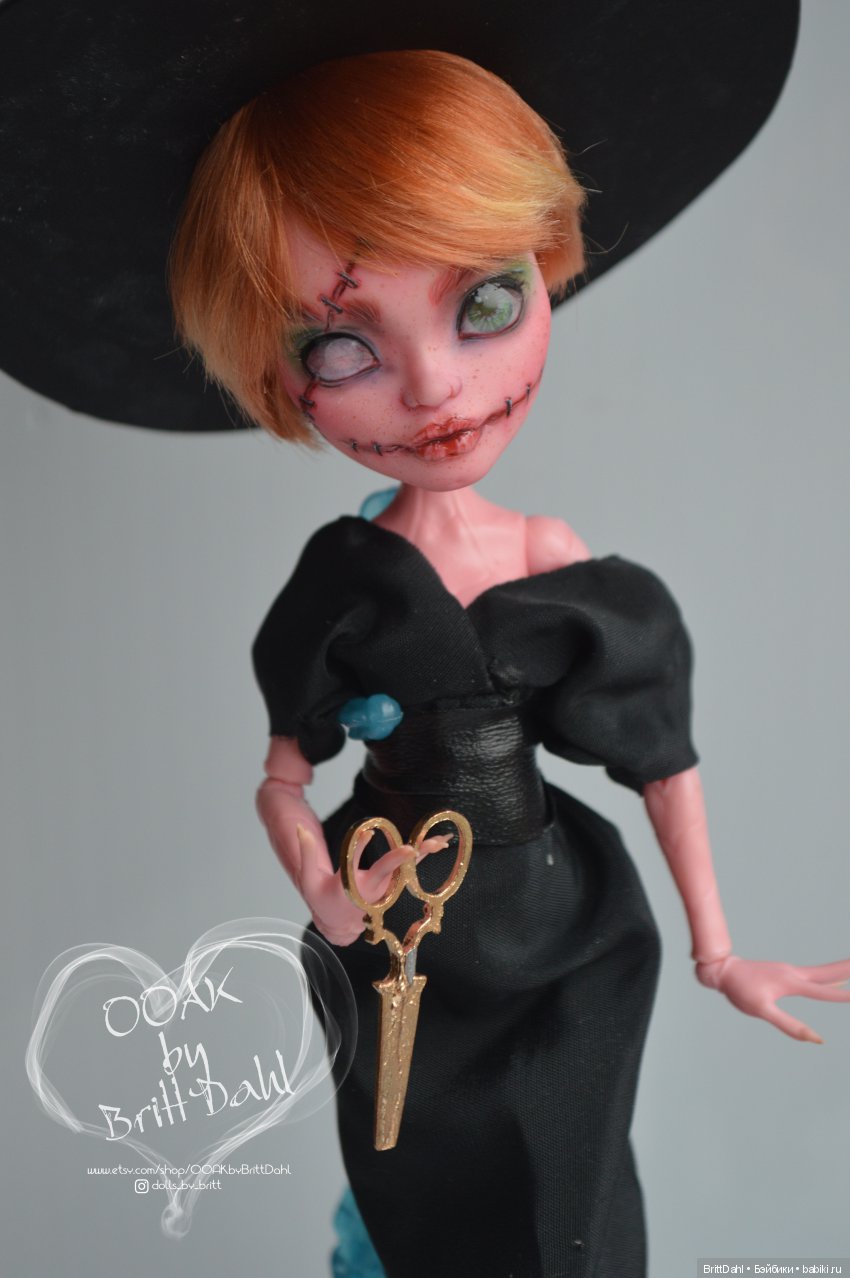 ООАК Monster High. Ведьма Джи (фото 3)