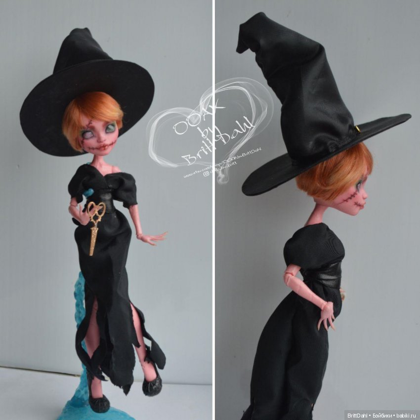ООАК Monster High. Ведьма Джи (фото 5)