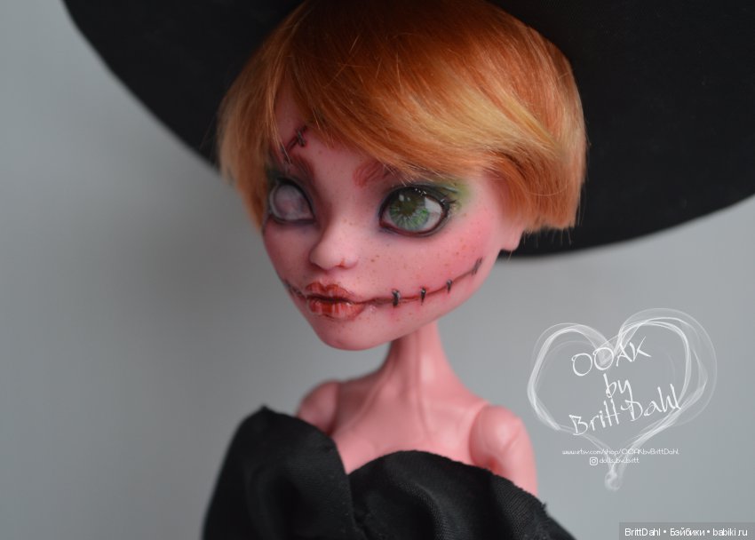 ООАК Monster High. Ведьма Джи (фото 2)