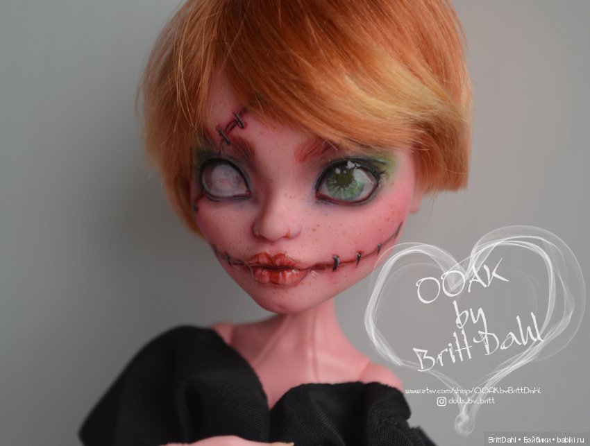 ООАК Monster High. Ведьма Джи (фото 6)