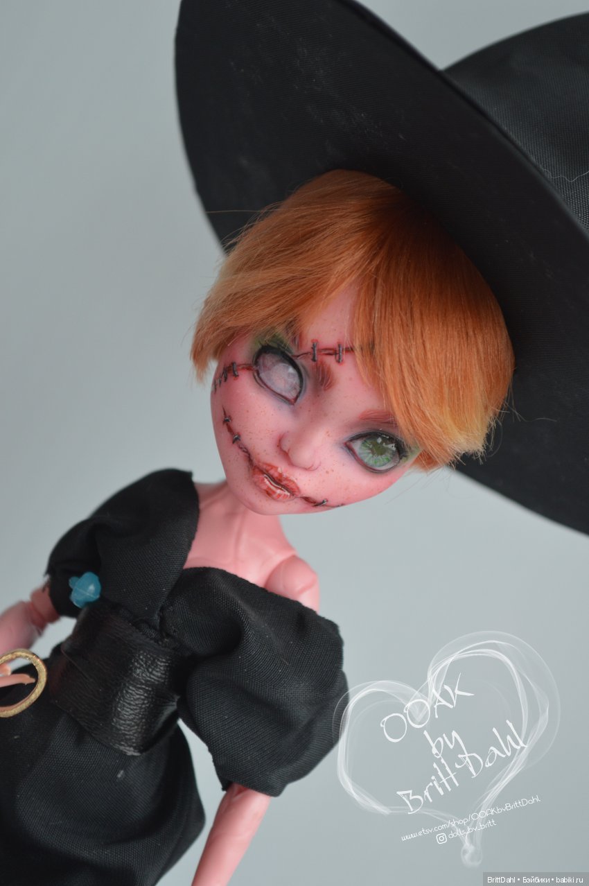 ООАК Monster High. Ведьма Джи