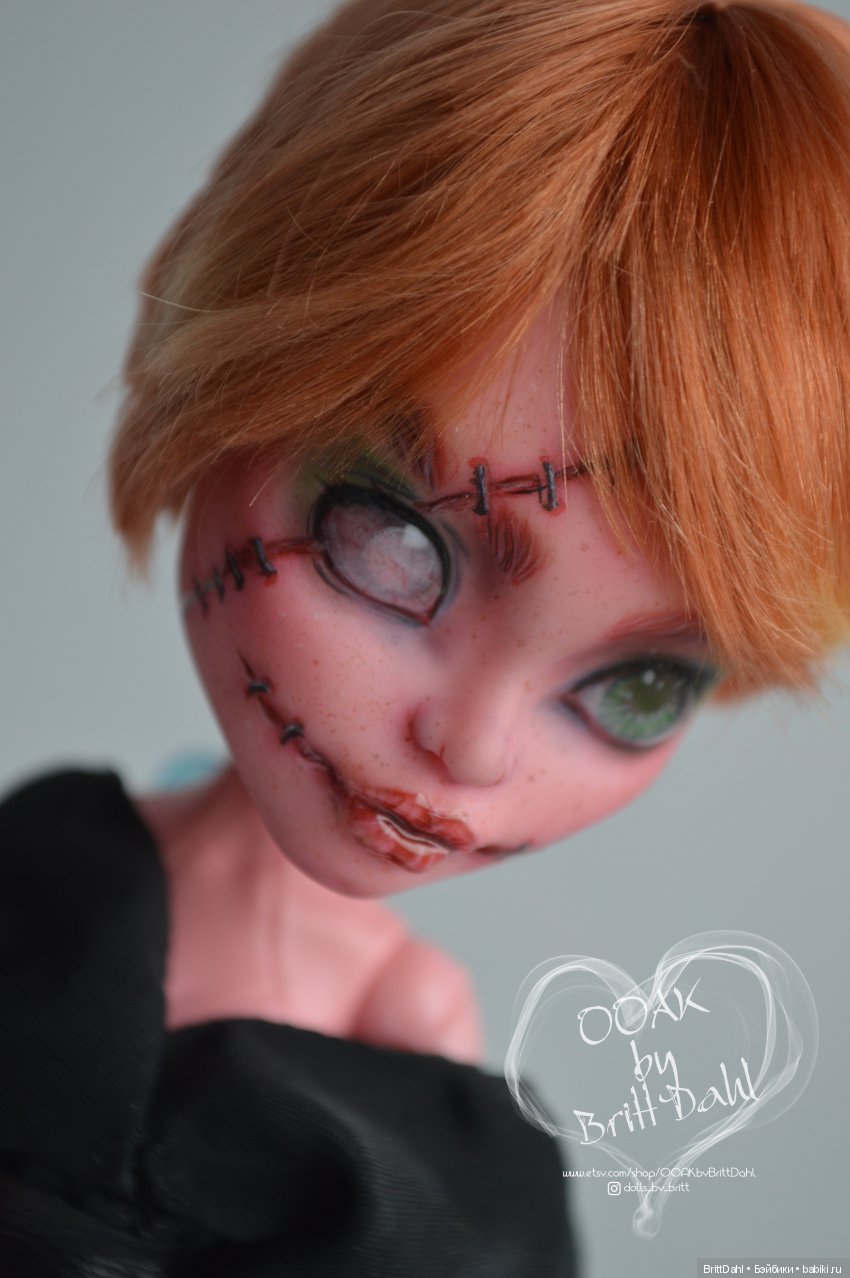 ООАК Monster High. Ведьма Джи (фото 4)