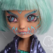ООАК Ever after High Неоновый демон