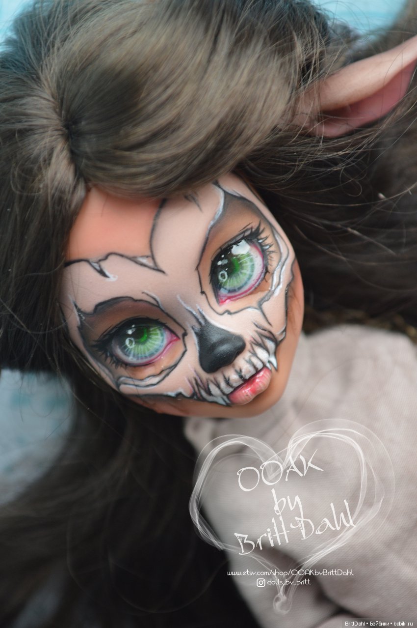 ООАК Гибрид Monster High+Ever After High. Лесной дух в современном мире (фото 10)
