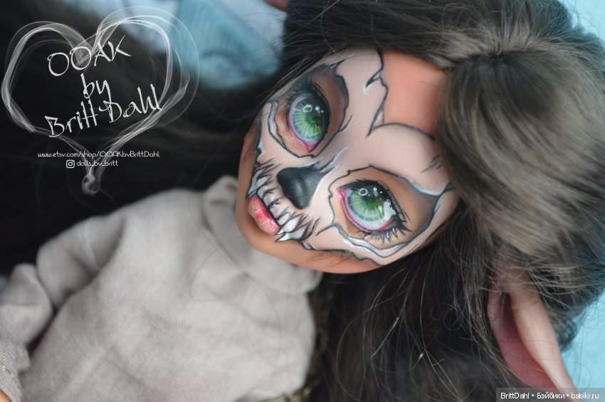 ООАК Гибрид Monster High+Ever After High. Лесной дух в современном мире (фото 9)