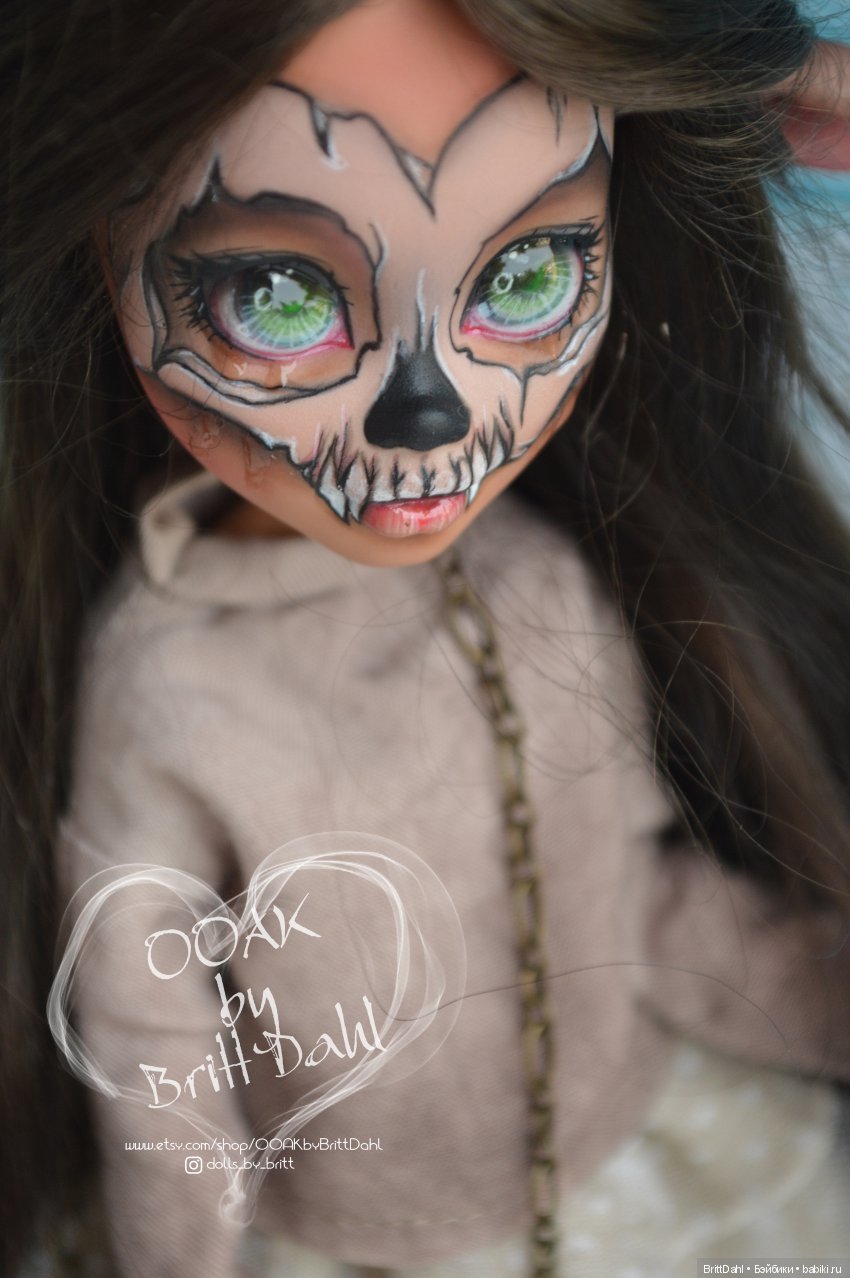 ООАК Гибрид Monster High+Ever After High. Лесной дух в современном мире (фото 7)