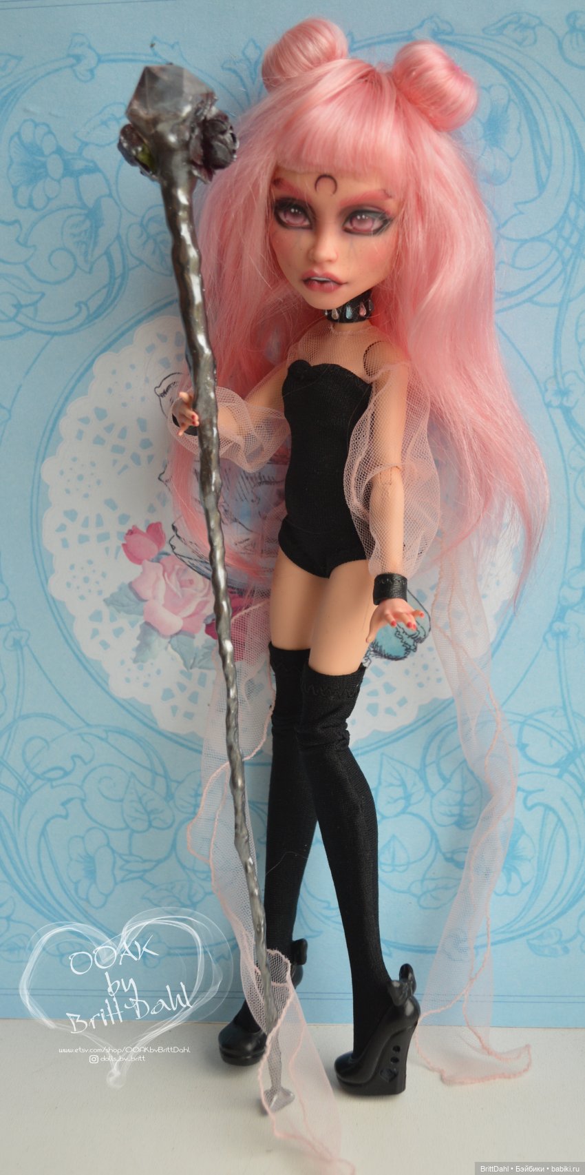 ООАК Темная Леди(Сейлор Мун). Интерпретация персонажа (фото 3)