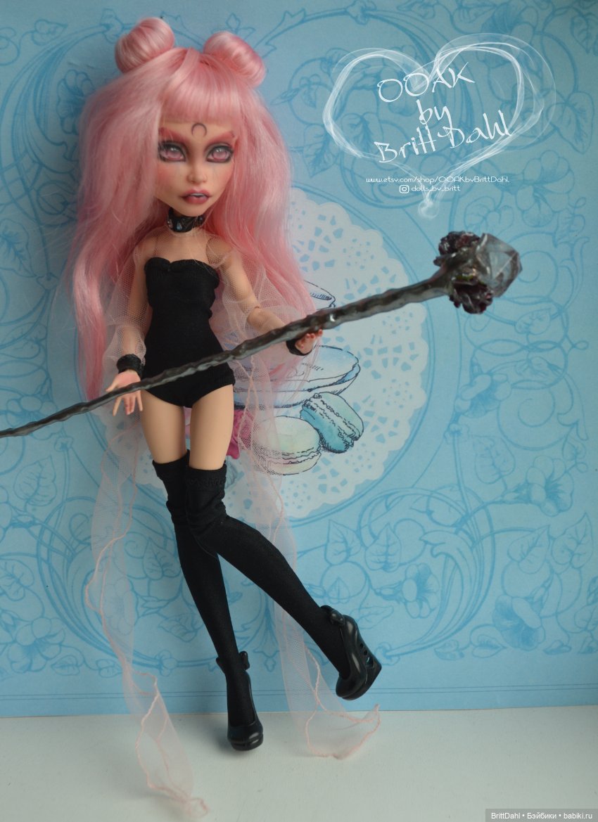 ООАК Темная Леди(Сейлор Мун). Интерпретация персонажа