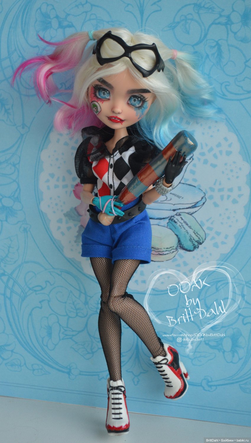 ООАК Харли Квин. Интерпретация персонажа (фото 6)