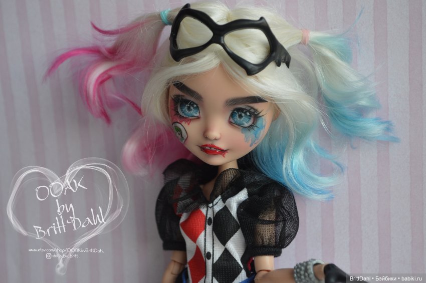 ООАК Харли Квин. Интерпретация персонажа