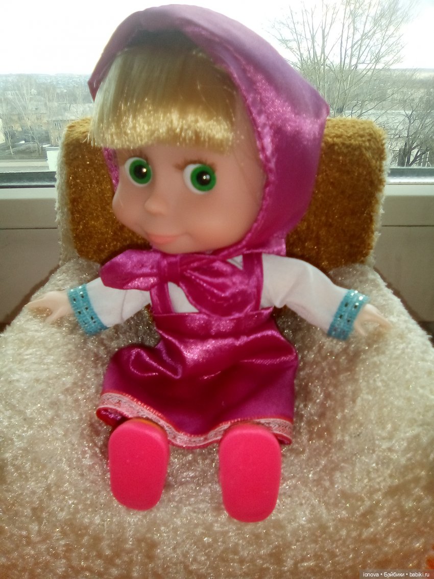 Наша Машуля — Куклы Маша и Медведь (Simba): Маша в кармашке