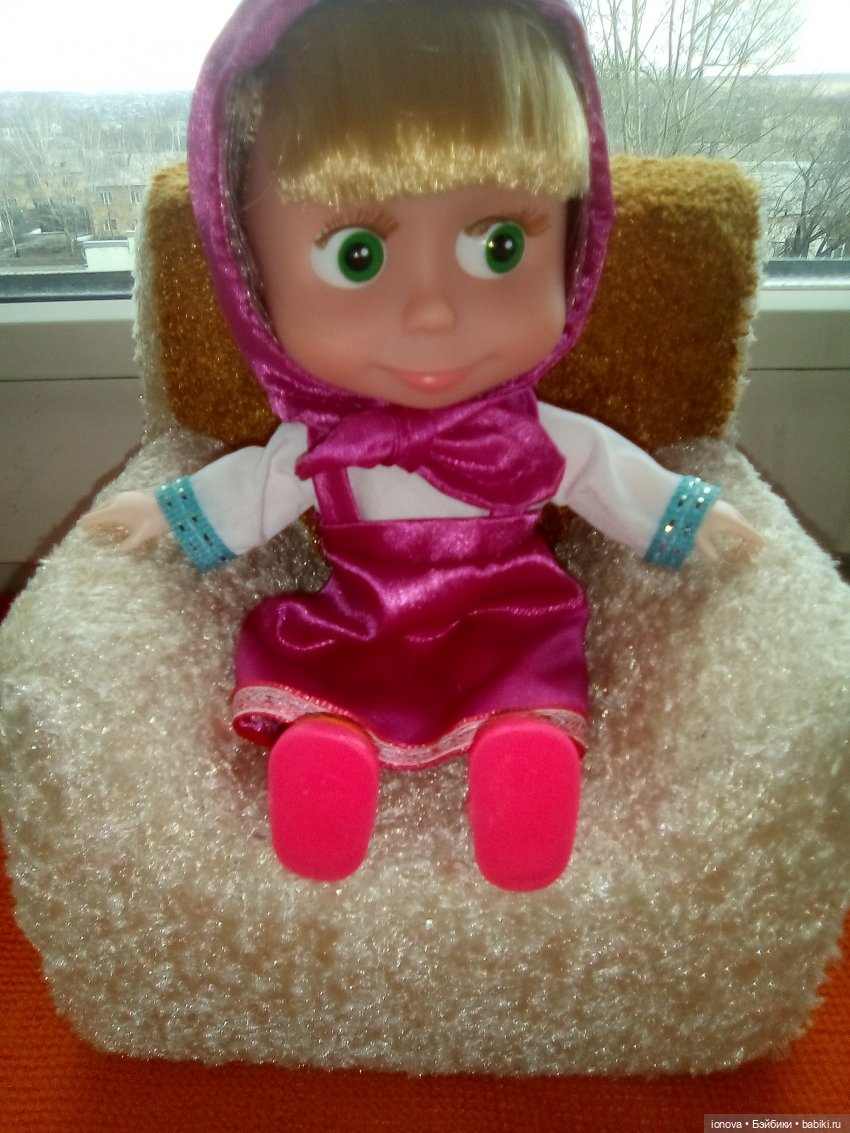 Наша Машуля — Куклы Маша и Медведь (Simba): Маша в кармашке