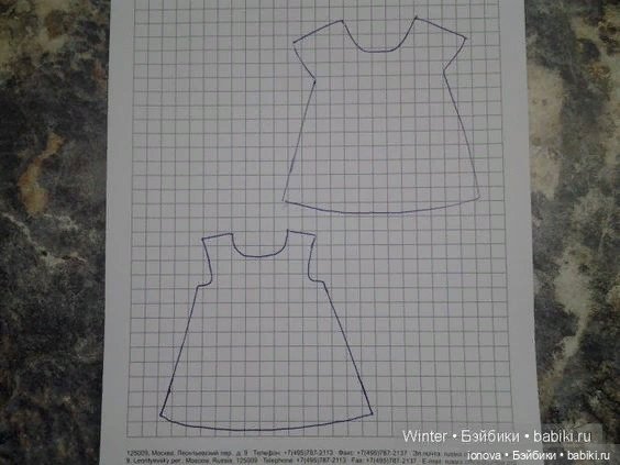 Выкройки одежды на Баболишек (фото 2)