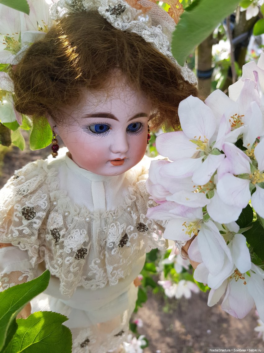С прекрасным майским днём и замечательной погодой! Антикварная кукла Gebrüder Kühnlenz, 44-26 dep (фото 5)