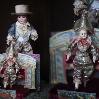 Театр на полке: сказка, сшитая из антикварного шёлка