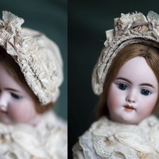 Шляпка для антикварной куклы