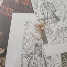 Набор выкроек для антикварной куклы