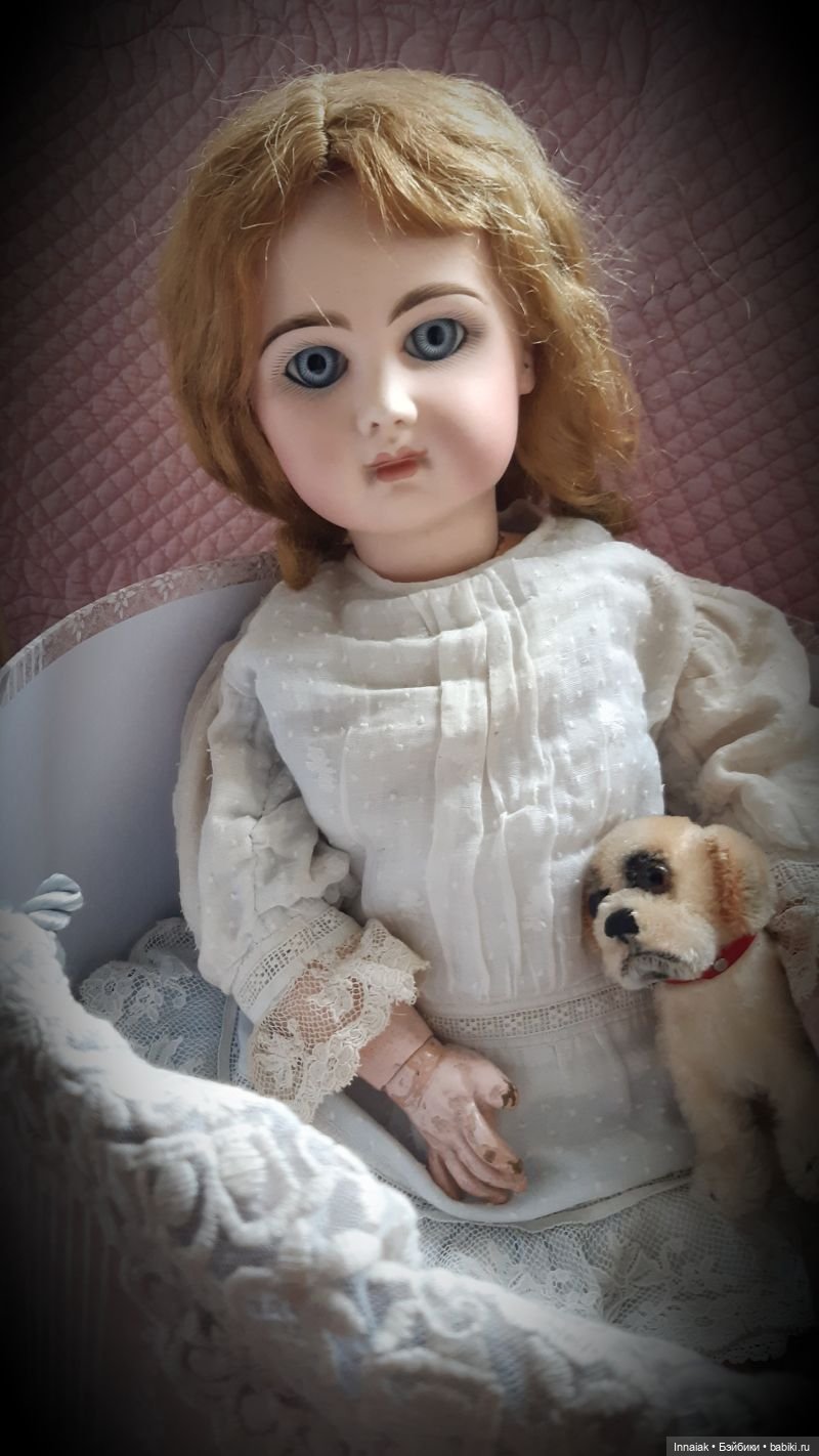 ... и снова о Jumeau — Антикварные куклы Jumeau (Жюмо): Tete Jumeau