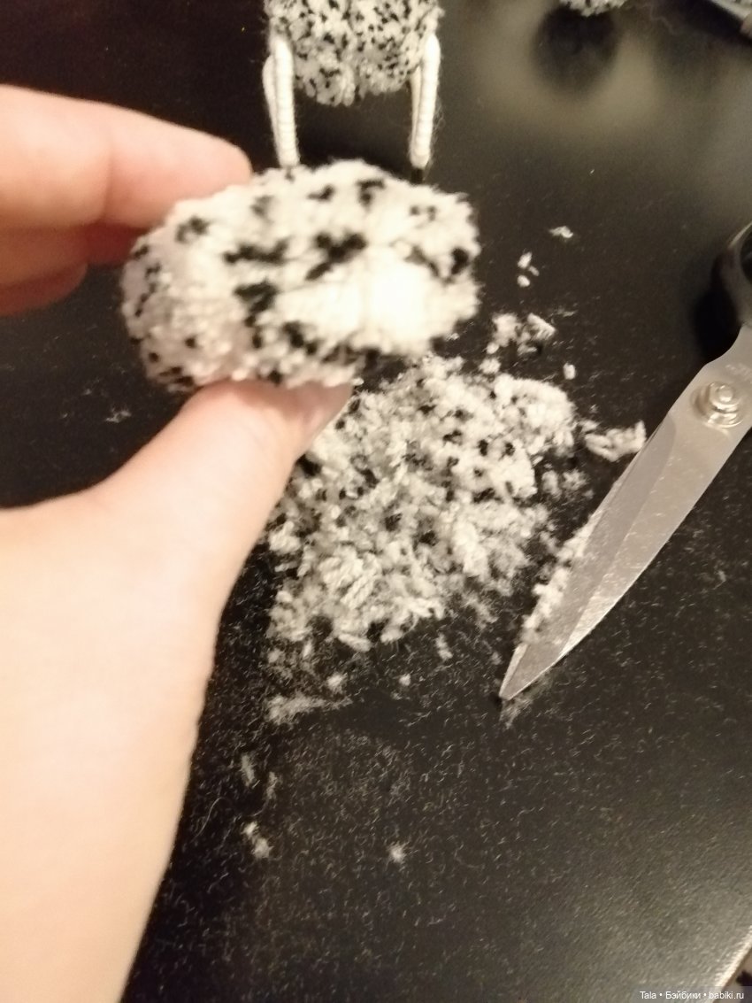 Помпоновое кресло, помпоновый уют)) (фото 10)