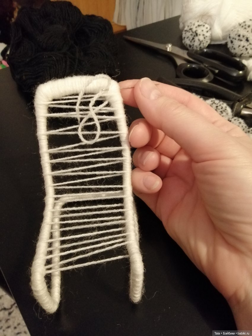 Помпоновое кресло, помпоновый уют)) (фото 8)