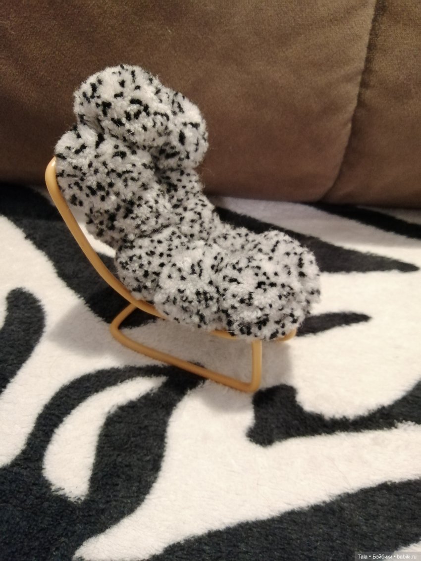 Помпоновое кресло, помпоновый уют)) (фото 7)
