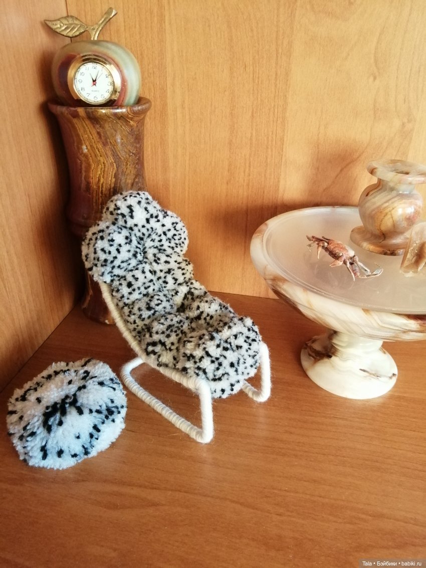 Помпоновое кресло, помпоновый уют))