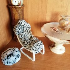 Помпоновое кресло,  помпоновый уют))