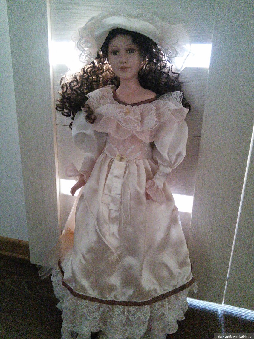 Дама с павлином — Реставрация и преображение кукол: ремонт