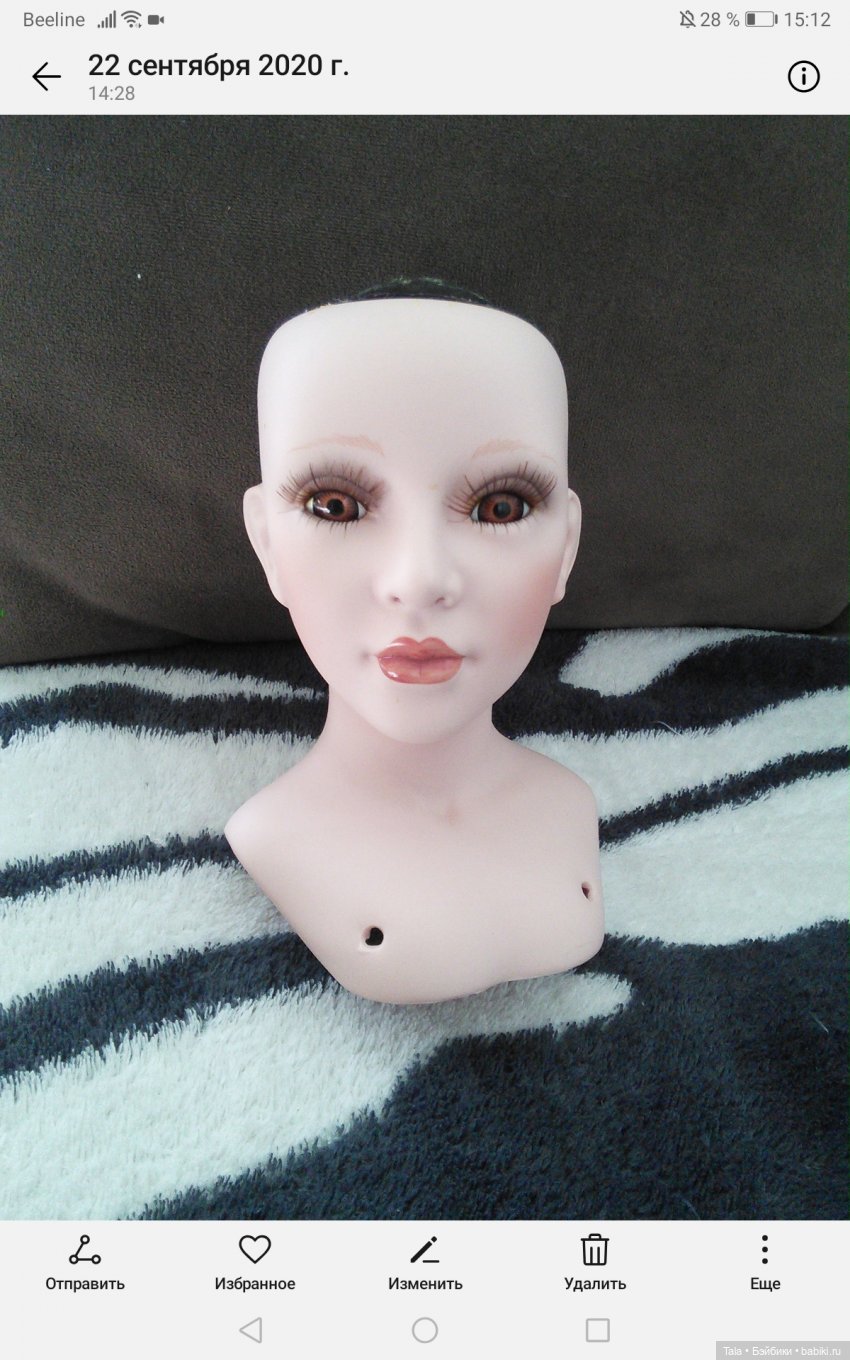 Счастливый день — Реставрация и преображение кукол: ремонт (фото 2)