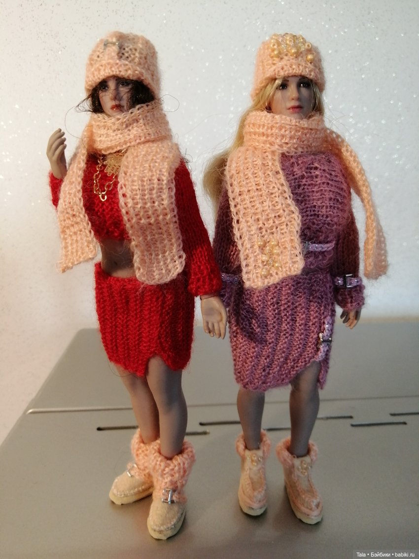 Навязалось | Бэйбики Навязалось — Одежда и обувь для кукол своими руками: фото