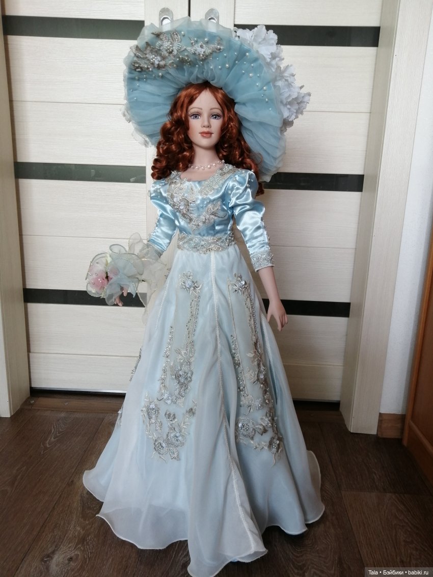 Дама в голубом — Кукольная мастерская: ремонт (фото 6)