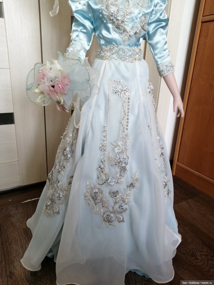 Дама в голубом — Кукольная мастерская: ремонт (фото 9)