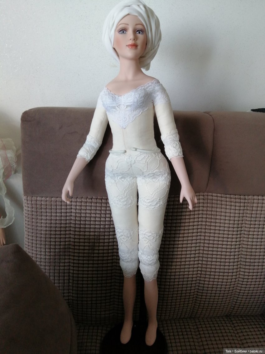 Дама в голубом — Кукольная мастерская: ремонт (фото 3)