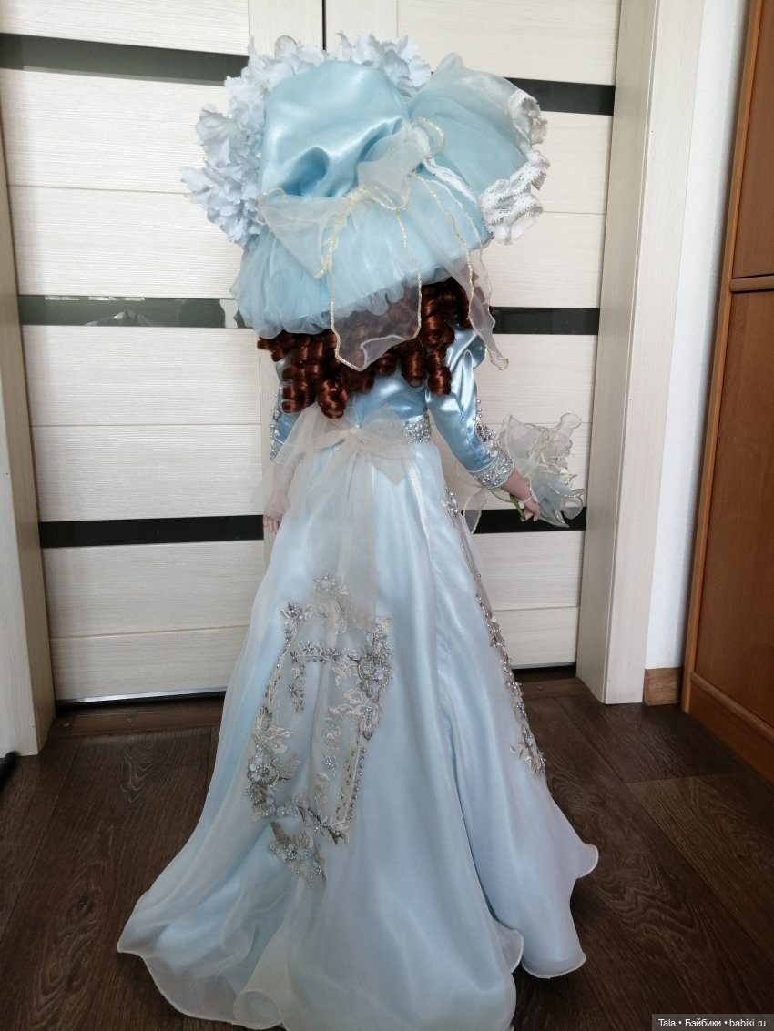 Дама в голубом — Кукольная мастерская: ремонт (фото 10)
