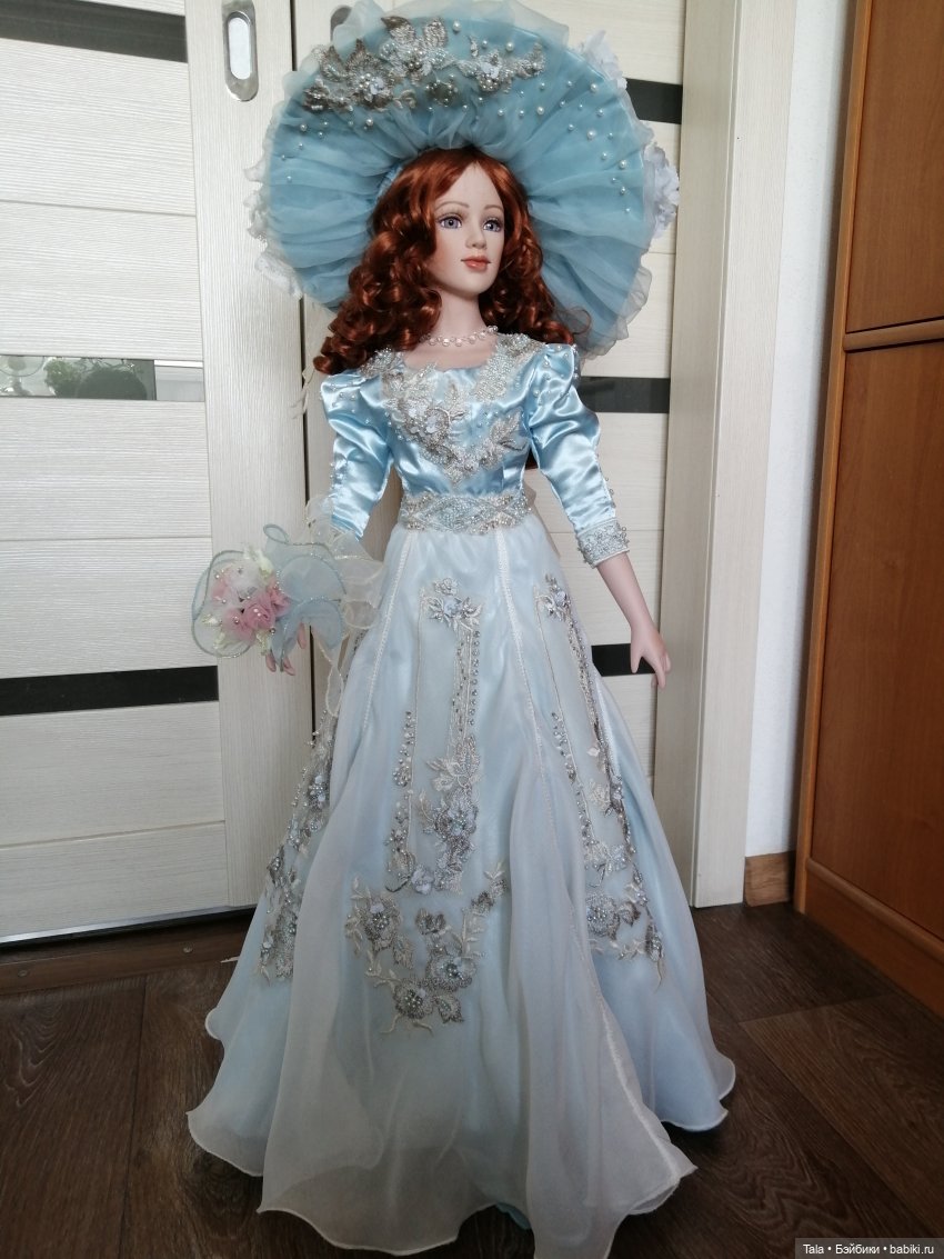 Дама в голубом — Кукольная мастерская: ремонт (фото 7)