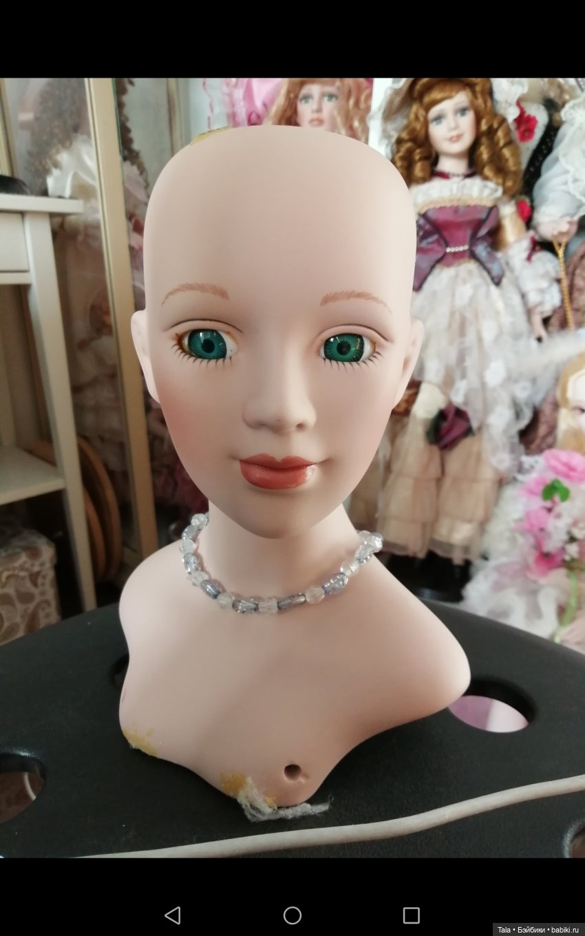 Дама в голубом — Кукольная мастерская: ремонт (фото 2)