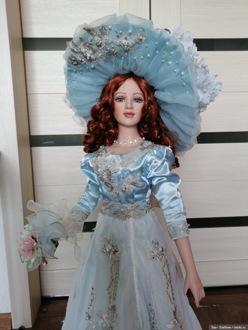 Дама в голубом — Кукольная мастерская: ремонт