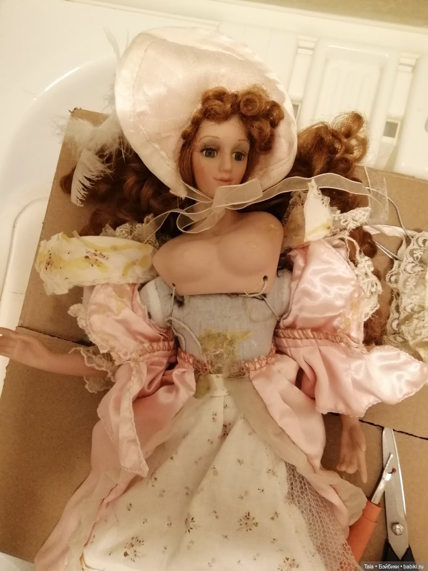 Чудо под лохмотьями — Реставрация и преображение кукол: ремонт (фото 3)