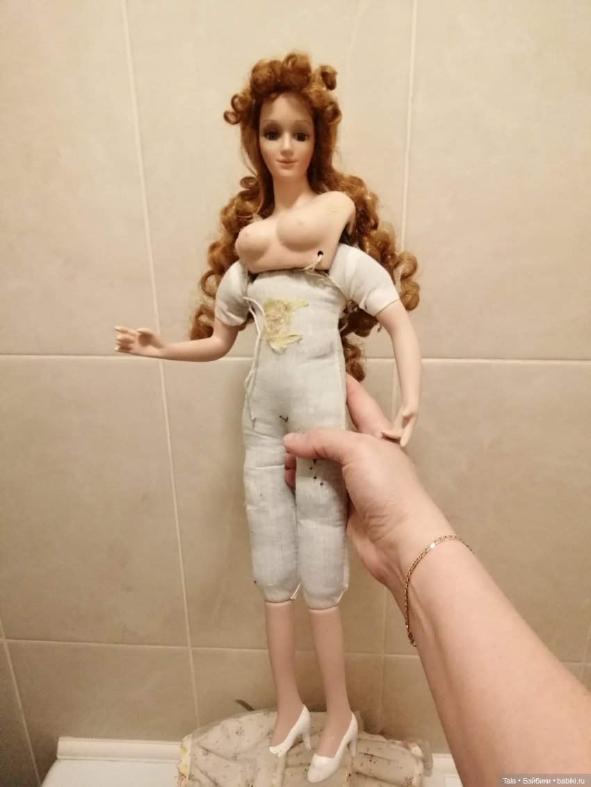 Чудо под лохмотьями — Реставрация и преображение кукол: ремонт (фото 4)