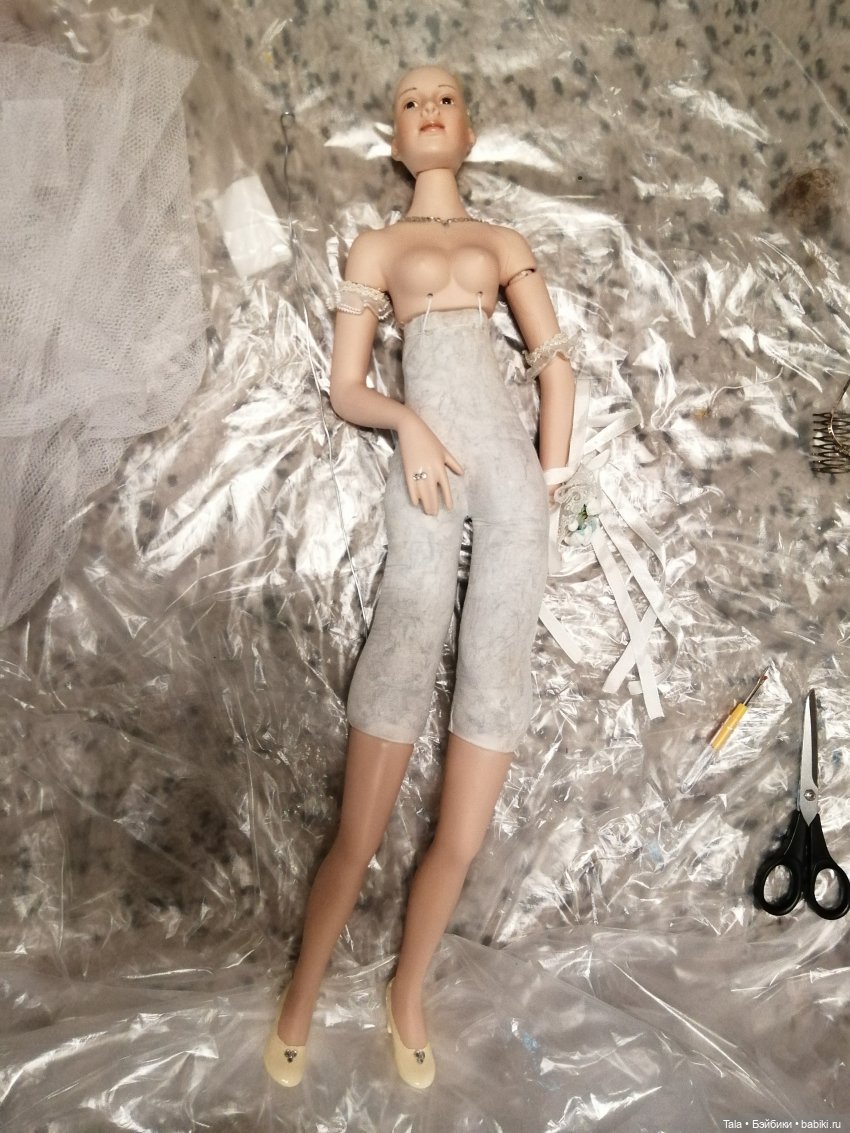 Невеста-Принцесса — Одежда и обувь для кукол своими руками: фото (фото 3)