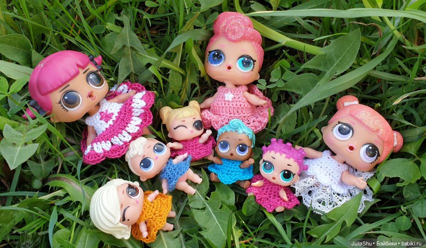 Оденем малышек младших сестрёнок лол (фото 8)