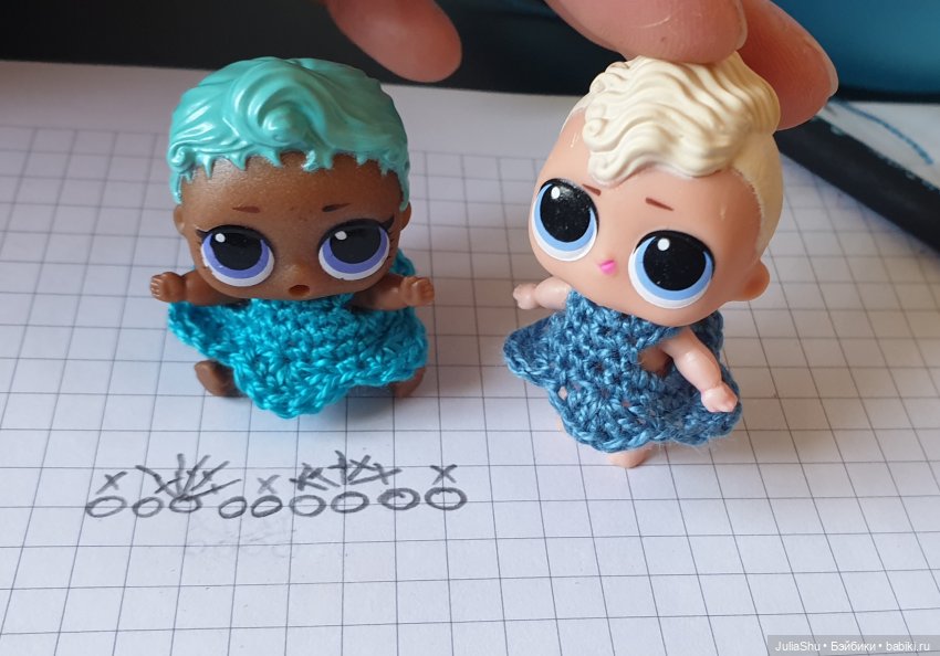 Оденем малышек младших сестрёнок лол (фото 4)