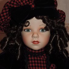 Фарфоровая кукла Morgan