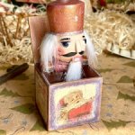 Авторская редкая елочная игрушка/новогодний декор "Jack in the Box"