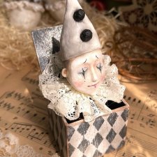 Авторская игрушка "Пьеро"