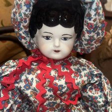 Реплика антикварной куклы China doll