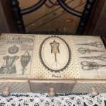 Деревянный органайзер с ящичками