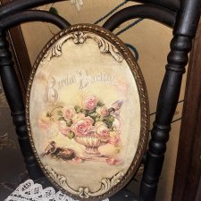 Панно в винтажном стиле